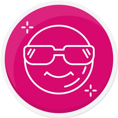 Havalı simge, vektör illüstrasyonu basit tasarım