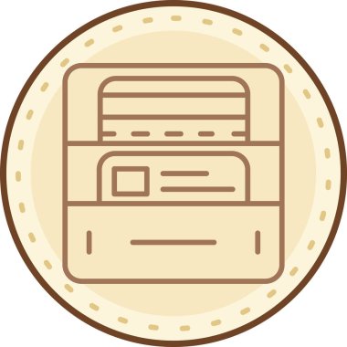 seo modern simgesinin vektör illüstrasyonu