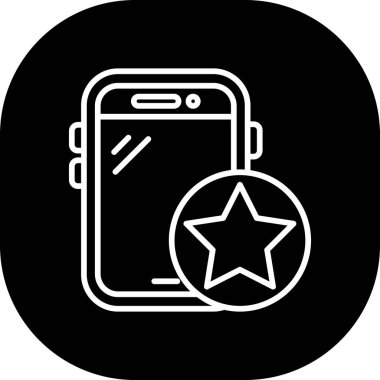 Vektör Mobil simge illüstrasyonu