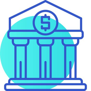 Para için. Web simgesi basit illüstrasyon