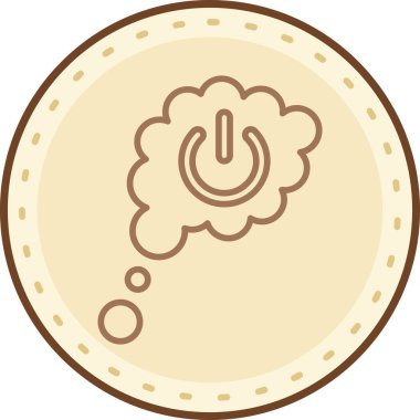 Para simgesi, vektör illüstrasyonu