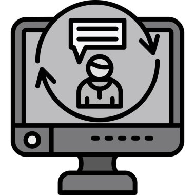 Çağrı merkezi destek simgesi. beyaz arkaplanda izole edilmiş web tasarımı için ana hat çağrı merkezi müşteri vektör simgesi