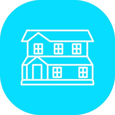 ev simgesi, vektör illüstrasyonu