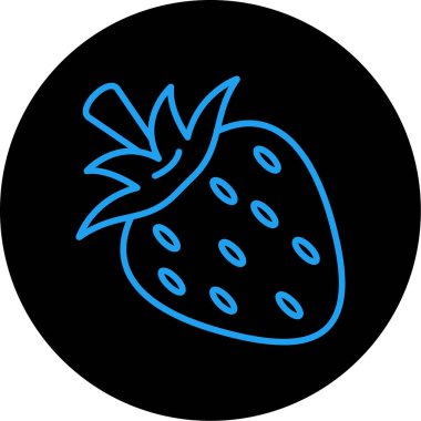 Ananas. Web simgesi basit illüstrasyon