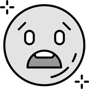 İfade simgesi, vektör illüstrasyonu