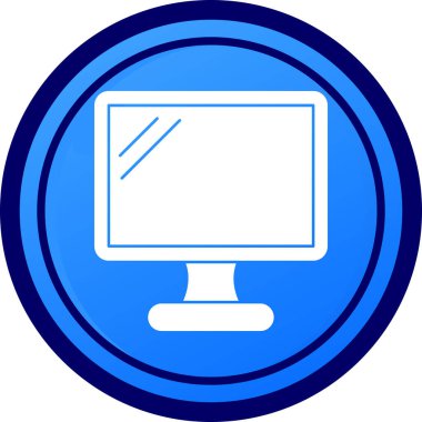 bilgisayar simgesi vektör illüstrasyonu