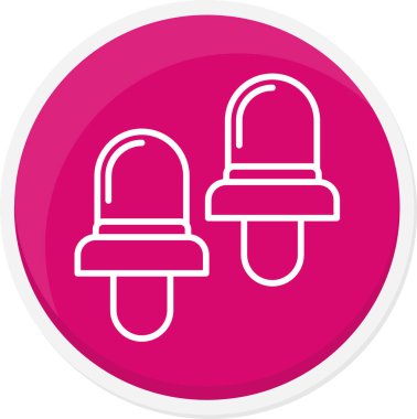 Modern b 'nin vektör illüstrasyonu eksik simgesi