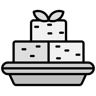 kiraz ikonlu pasta, taslak biçimi