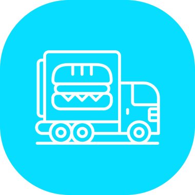 vektör kamyonu simgesi