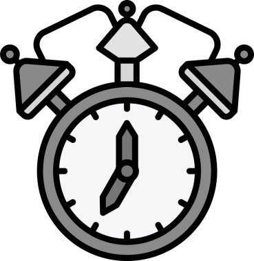 saat saat saat simgesi ana hat biçiminde