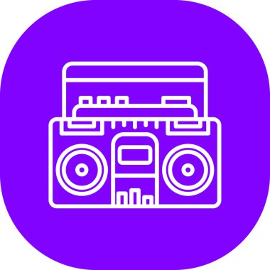 Modern b 'nin vektör illüstrasyonu eksik simgesi