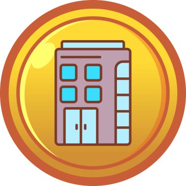 Web 'iniz için düz biçimli ikon vektör illüstrasyonu oluşturma