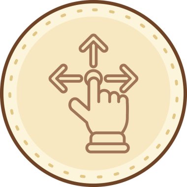 El işaretçisi. Web simgesi