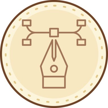 Modern b 'nin vektör illüstrasyonu eksik simgesi