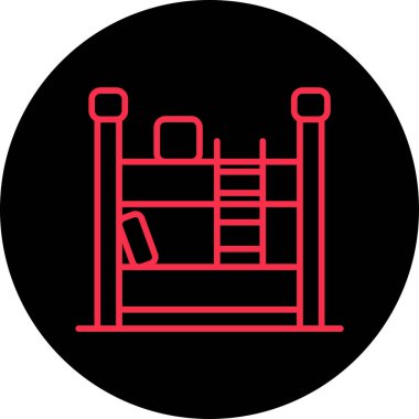 Modern simgenin vektör illüstrasyonu