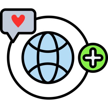 Ağ web simge vektör çizim