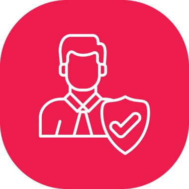 Modern kalp simgesinin vektör illüstrasyonu