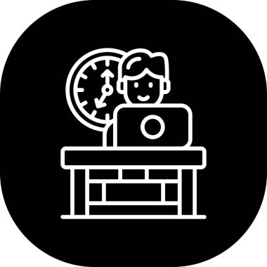 Modern eğitim ikonunun vektör illüstrasyonu