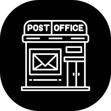 Ofis Binası simgesi, basit tarzı