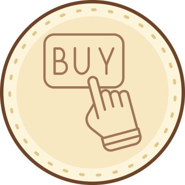 Al. Web simgesi basit illüstrasyon