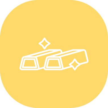 Çizgi film simgesinin vektör çizimi