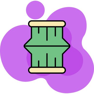 Kahve. Web simgesi basit illüstrasyon