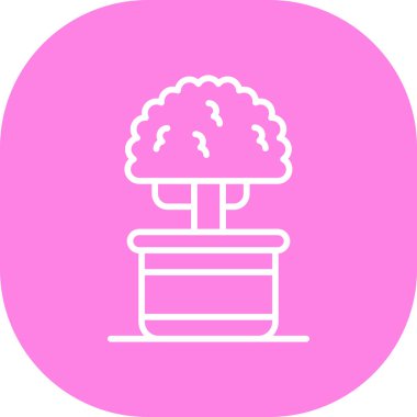 Bir kaktüsün vektör çizimi