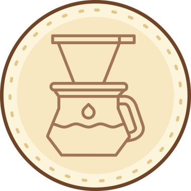 Kahve fincanı. Web simgesi