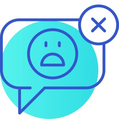 emoji. Web simgesi basit illüstrasyon