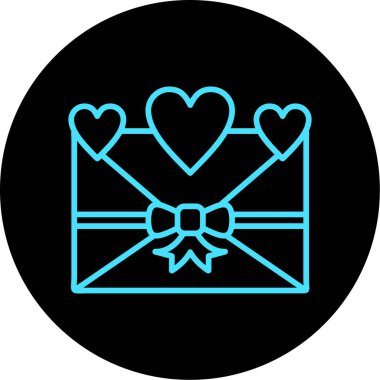 Hediye. Web simgesi basit illüstrasyon