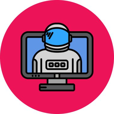 dizüstü bilgisayar simgesi, basit vektör illüstrasyon tasarımı