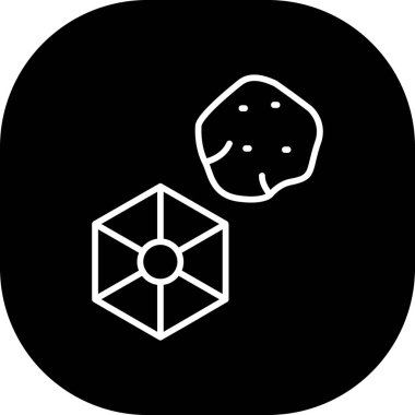 Vektör evrensel simgesi Trendy bakmak.