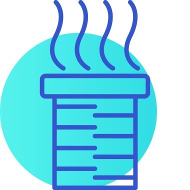 Sıcak hava balonunun vektör simgesi