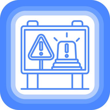 vektör lcd simgesi illüstrasyonu