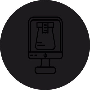 Modern b 'nin vektör illüstrasyonu eksik simgesi