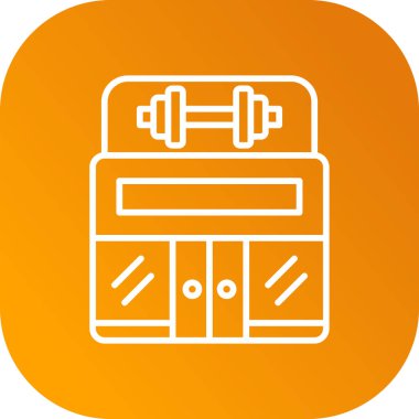 Modern simgenin vektör illüstrasyonu