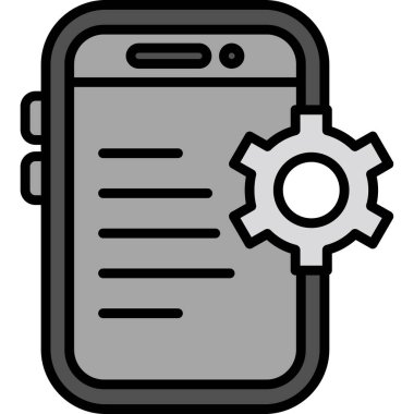 mobil uygulama simgesi basit tasarım