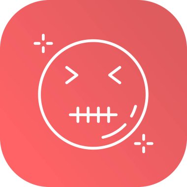 Mutlu Emoji simge tasarlamak vektör