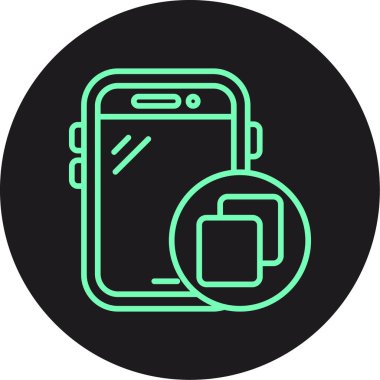 vektör akıllı telefon simgesi simgesi