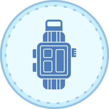 Modern b 'nin vektör illüstrasyonu eksik simgesi