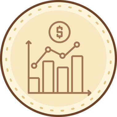 iş simgesi soyut bir grupta izole edildi
