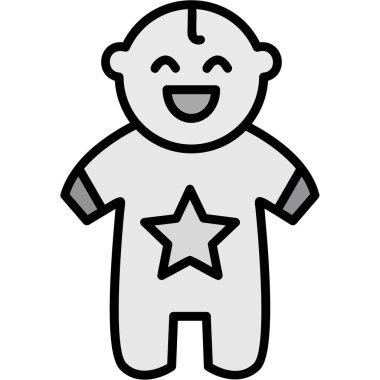 Yıldız simgesinin vektör illüstrasyonu