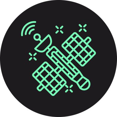 Modern bir simgenin vektör illüstrasyonu