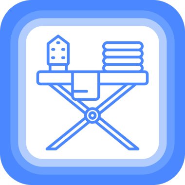 Yemek. Web simgesi basit illüstrasyon