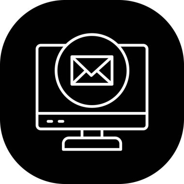 e- posta simgesi vektör illüstrasyonu