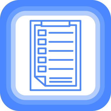 Pano simgesi, vektör illüstrasyonu basit tasarım