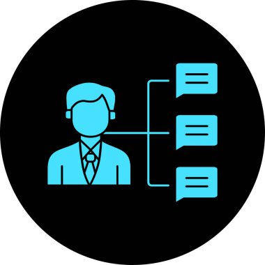 Kişisel ve ticari kullanım için vektör iş simgesi.