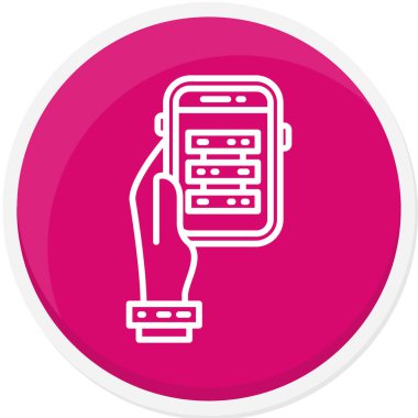 Modern b 'nin vektör illüstrasyonu eksik simgesi