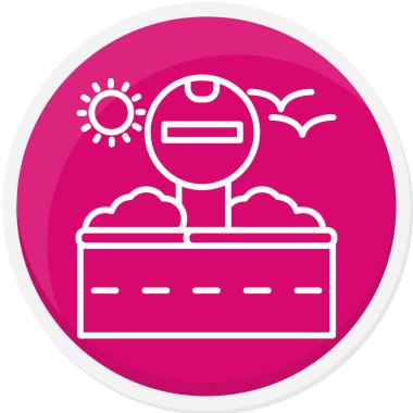 seo modern simgesinin vektör illüstrasyonu