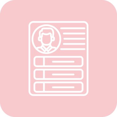 Bir çağrı simgesinin vektör illüstrasyonu